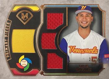 2017 Topps Museum Collection - Primary Pieces WBC Quad Relics (Single-Player) Copper #WBCQR-CG Carlos Gonzalez Front