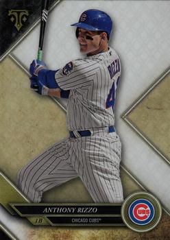 2017 Topps Triple Threads #8 Anthony Rizzo Front