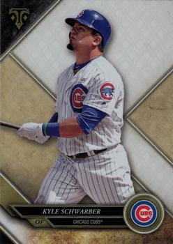 2017 Topps Triple Threads #9 Kyle Schwarber Front