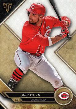 2017 Topps Triple Threads #10 Joey Votto Front