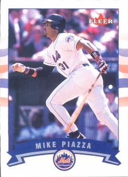 2002 Fleer #258 Mike Piazza Front
