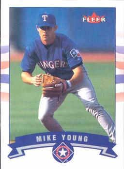 2002 Fleer #380 Mike Young Front