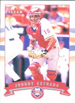 2002 Fleer #88 Johnny Estrada Front