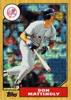 2017 Topps - 1987 Topps Baseball 30th Anniversary Chrome Silver Pack (Series Two) #87-DM Don Mattingly Front