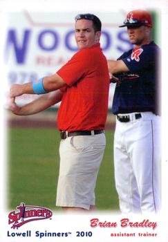 2010 Grandstand Lowell Spinners #NNO Brian Bradley Front