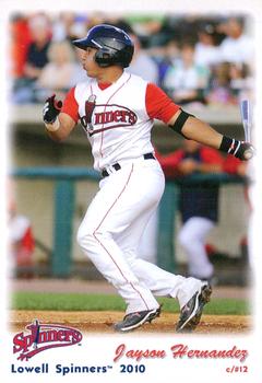 2010 Grandstand Lowell Spinners #NNO Jayson Hernandez Front