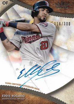 2017 Topps Tier One - Break Out Autographs #BOA-ER Eddie Rosario Front