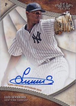 2017 Topps Tier One - Break Out Autographs #BOA-LSE Luis Severino Front