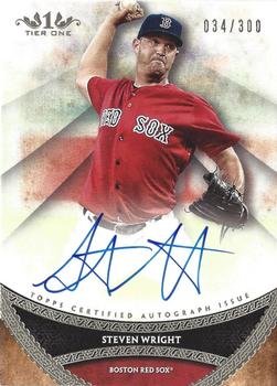 2017 Topps Tier One - Prime Performers Autographs #PPA-SWR Steven Wright Front