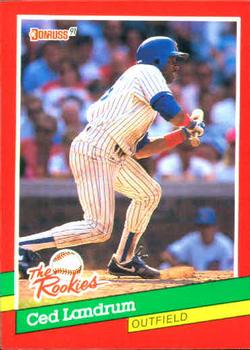 1991 Donruss The Rookies #11 Ced Landrum Front