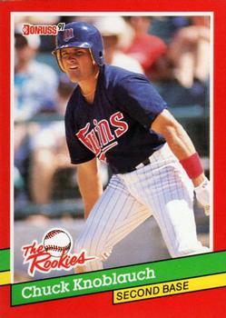 1991 Donruss The Rookies #39 Chuck Knoblauch Front
