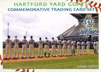 2017 Grandstand Hartford Yard Goats #NNO Hartford Yard Goats Back