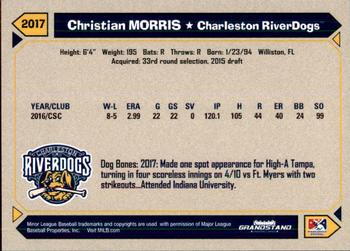 2017 Grandstand Charleston RiverDogs #NNO Christian Morris Back