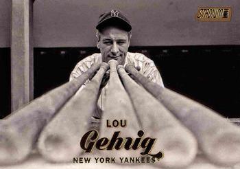 2017 Stadium Club - Gold Foil #154 Lou Gehrig Front