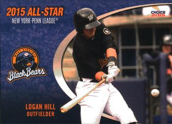 2015 Choice New York-Penn League All-Stars #27 Logan Hill Front