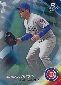 2017 Bowman Platinum #20 Anthony Rizzo Front