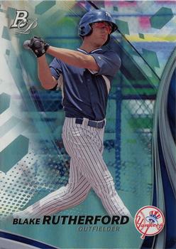 2017 Bowman Platinum - Top Prospects #TP-BR Blake Rutherford Front