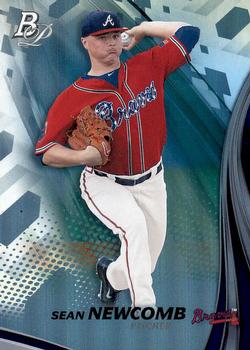 2017 Bowman Platinum - Top Prospects #TP-SN Sean Newcomb Front