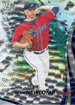 2017 Bowman Platinum - Top Prospects Ice #TP-SN Sean Newcomb Front