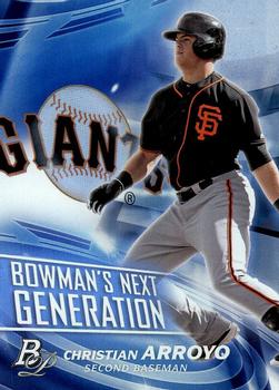 2017 Bowman Platinum - Bowman's Next Generation #BNG-CA Christian Arroyo Front