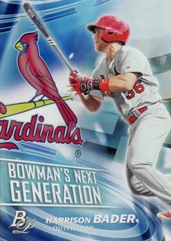 2017 Bowman Platinum - Bowman's Next Generation #BNG-HB Harrison Bader Front