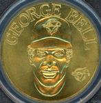 1990 Bandai Sport Star Collector Coins #NNO George Bell Front
