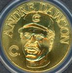 1990 Bandai Sport Star Collector Coins #NNO Andre Dawson Front