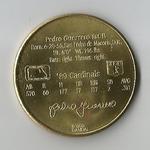 1990 Bandai Sport Star Collector Coins #NNO Pedro Guerrero Back
