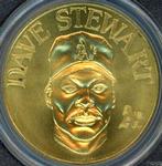1990 Bandai Sport Star Collector Coins #NNO Dave Stewart Front
