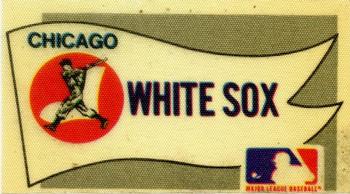 1975 Fleer Official Major League Patches - Pennants #NNO Chicago White Sox Pennant Front