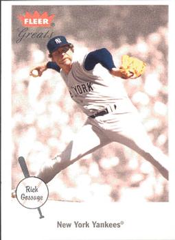 2002 Fleer Greats of the Game #55 Rich Gossage Front