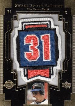 2003 Upper Deck Sweet Spot - Patches #MP1 Mike Piazza Front