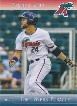 2017 Grandstand Fort Myers Miracle #NNO Zander Wiel Front