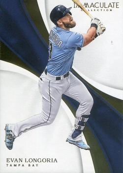 2017 Panini Immaculate Collection #87 Evan Longoria Front