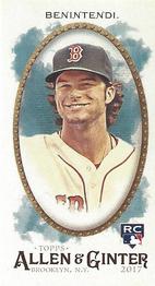2017 Topps Allen & Ginter - Mini No Card Number #NNO Andrew Benintendi Front
