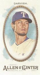 2017 Topps Allen & Ginter - Mini Exclusives #354 Yu Darvish Front