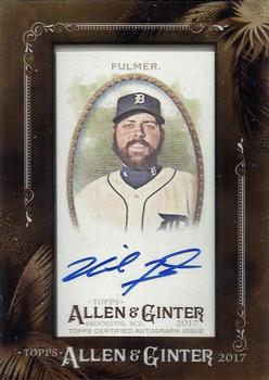 2017 Topps Allen & Ginter - Mini Framed Baseball Autographs #MA-MF Michael Fulmer Front