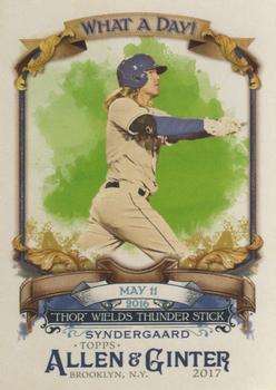2017 Topps Allen & Ginter - What a Day! #WAD-57 Noah Syndergaard Front