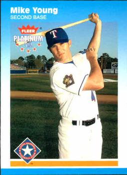 2002 Fleer Platinum #202 Mike Young Front