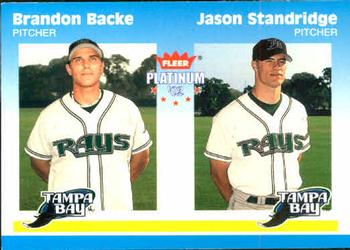2002 Fleer Platinum #271 Brandon Backe / Jason Standridge Front
