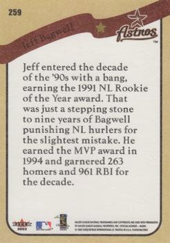 2002 Fleer Platinum #259 Jeff Bagwell Back