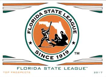 2017 Grandstand Florida State League Top Prospects #NNO Checklist Front