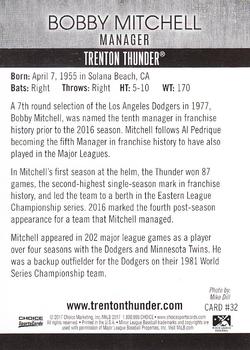 2017 Choice Trenton Thunder #32 Bobby Mitchell Back