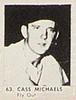 1950 Baseball Stars Strip Cards (R423) #63 Cass Michaels Front