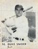 1950 Baseball Stars Strip Cards (R423) #95 Duke Snider Front