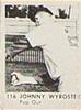 1950 Baseball Stars Strip Cards (R423) #116 Johnny Wyrostek Front