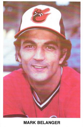 1977 Baltimore Orioles Photocards #NNO Mark Belanger Front