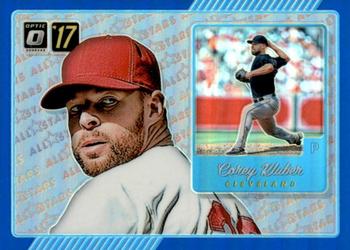2017 Donruss Optic - All Stars Blue #AS14 Corey Kluber Front
