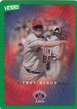 2003 Upper Deck Victory - Tier 1 Green #1 Troy Glaus Front
