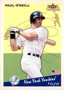 2002 Fleer Tradition #58 Paul O'Neill Front